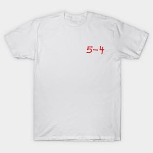 5-4 simple logo T-Shirt